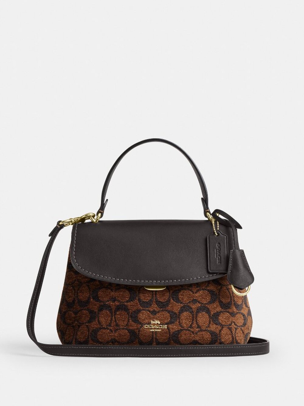 Coach Outlet Emory Top Handle Bag In Signature Chenille - Picture 2 of 2